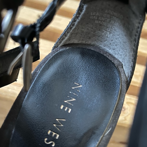 Nine West Caged Heel with Buckles - Picture 2 of 4